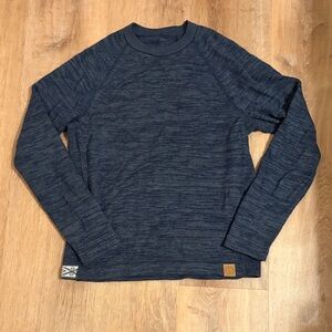 Paka the original crew navy medium alpaca wool sweater adventure travel